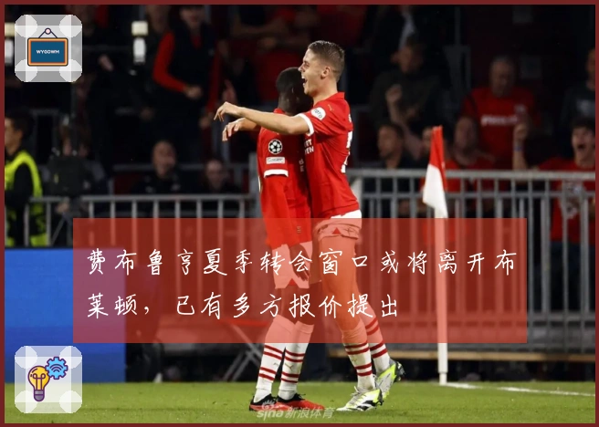 费布鲁亨夏季转会窗口或将离开布莱顿，已有多方报价提出