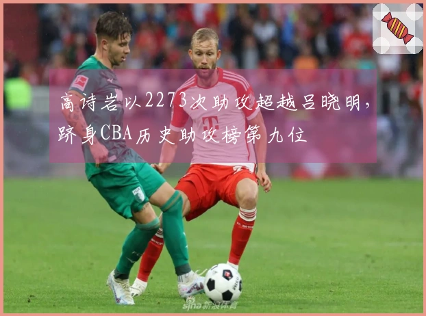 高诗岩以2273次助攻超越吕晓明，跻身CBA历史助攻榜第九位