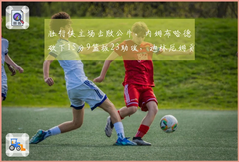独行侠主场击败公牛，内姆布哈德砍下15分9篮板23助攻，迪林厄姆贡献25分